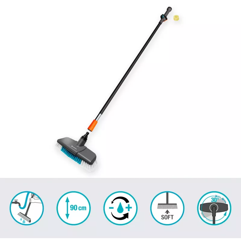 Gardena Cleansystem conjunto de lavagem macio com cabo S, 18826-20