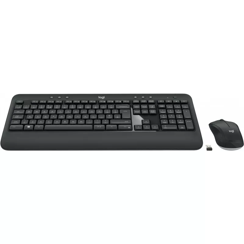 Conjunto de teclado e rato sem fios Logitech MK540 ADVANCED formato completo QWERTZ