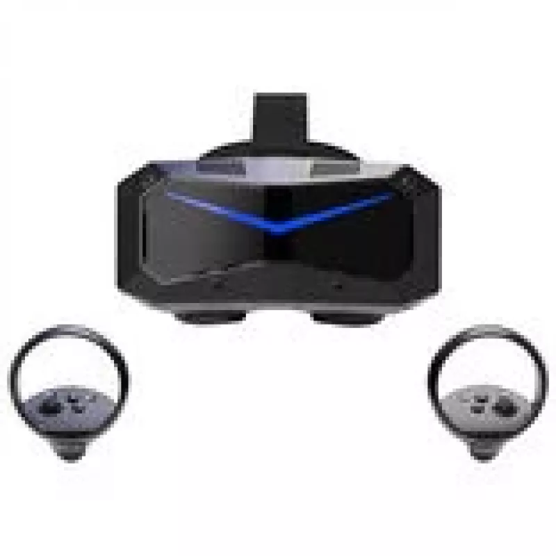 Pimax Crystal Super Ultrawide headset VR + auscultadores DMAS bundle - preto