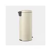 Balde do lixo redondo bege Brabantia NewIcon 30 L
