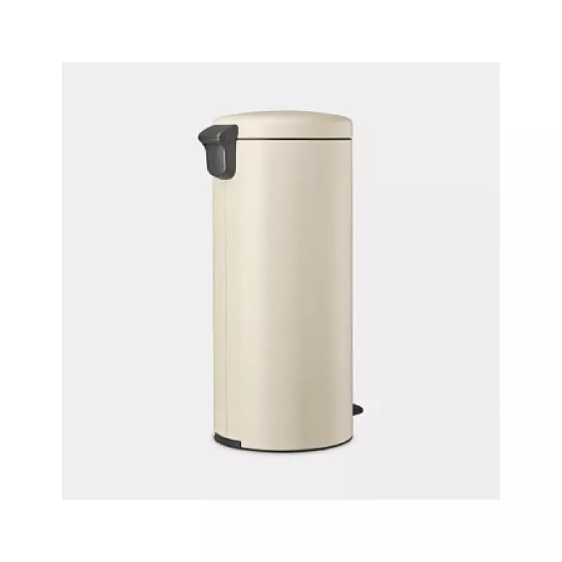 Balde do lixo redondo bege Brabantia NewIcon 30 L