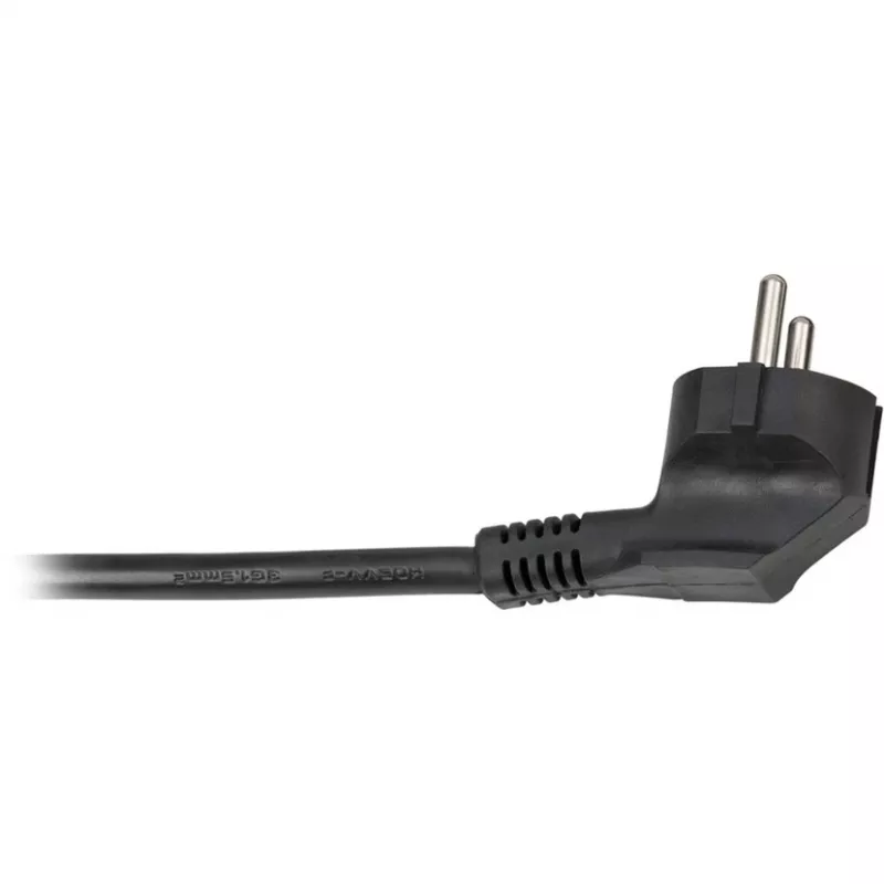 Brennenstuhl 1390007308 - 2 m - 8 tomadas AC - interior - IP20 - alumínio - plástico - preto - prateado