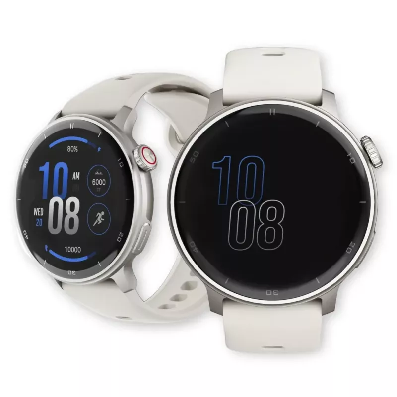 Smartwatch Stelio Activ GPS 46 mm prateado STSWA101SR, GPS, caixa de 46 mm