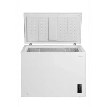 Arca congeladora Midea MDRC345FEE01 — 249 L, classe de eficiência energética E, branca, 85 cm de altura