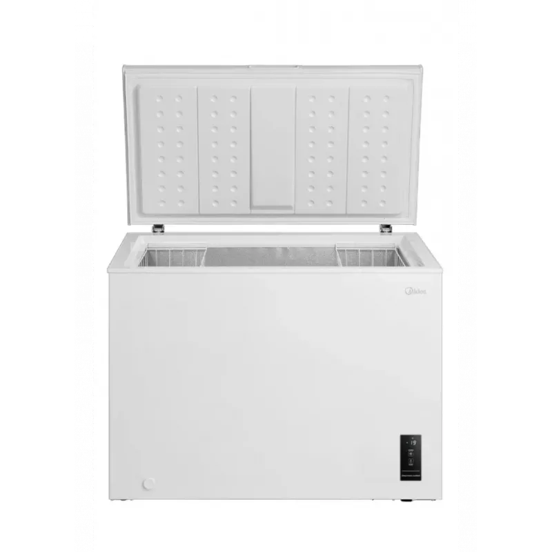 Arca congeladora Midea MDRC345FEE01 — 249 L, classe de eficiência energética E, branca, 85 cm de altura
