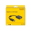 Adaptador DisplayPort 1.2 macho para VGA fêmea DeLOCK 61006