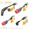 Juice Technology JUICE BOOSTER 2 Traveller Plus EV Set (EU) (antracite/preto, 1,4 - 22 kW, cabo de 3,1 metros)