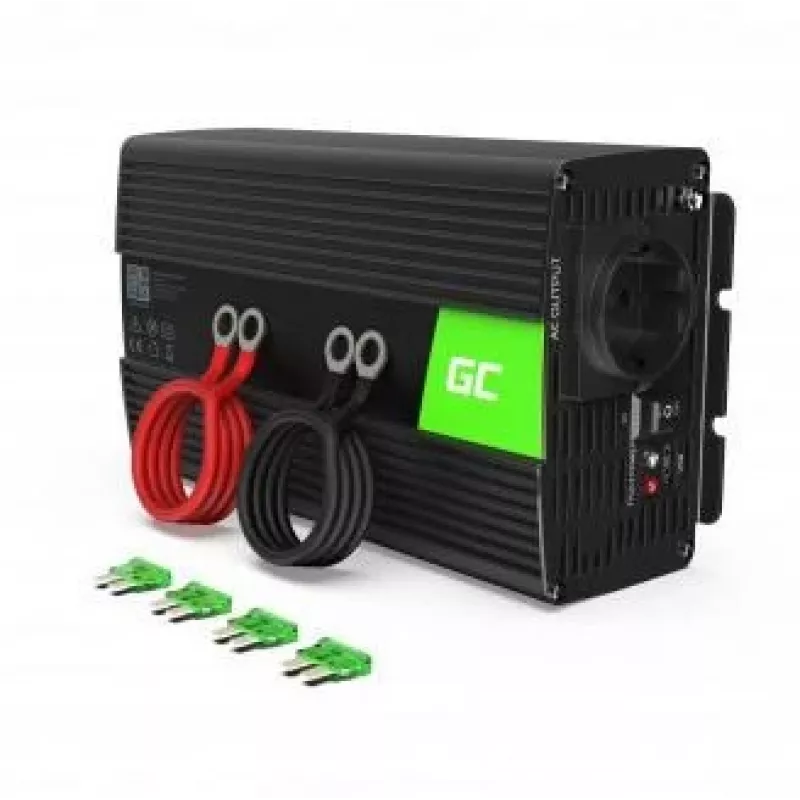 INV18 - Universal - Automóvel - 24 V - 1000 W - 230 V - DC para AC