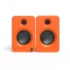 Colunas de estante ativas Kanto Audio 200W com HDMI Arc, USB-C e Bluetooth 5.3 – Laranja mate, par (incl. cabo de alimentação Type-C)