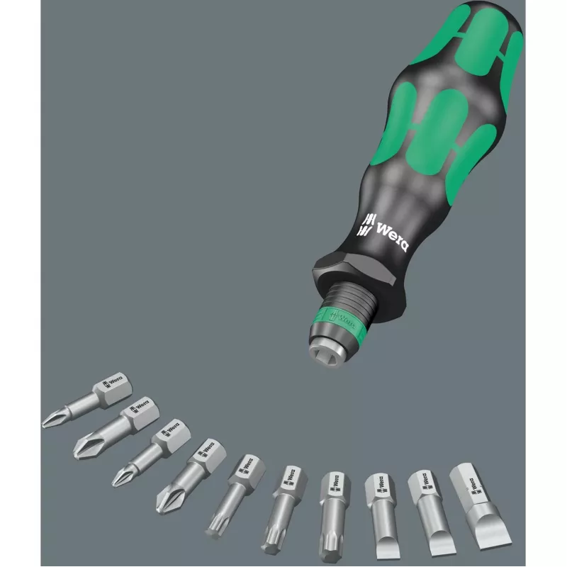 Wera Kraftform Kompakt 10 - Sortimento de bits - 10 peças