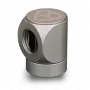 Thermal Grizzly DeltaMate Rotary FF90° – conector de refrigeração líquida, níquel mate, 1 unid. (TG-DM-FIT-0210)