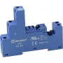 FINDER FIN 97.01 - Base de relé para: FIN 46.61 / 86.30, azul (9701)