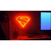 Luz néon LED de parede Paladone Superman PP14478SMTVN, placa decorativa de parede
