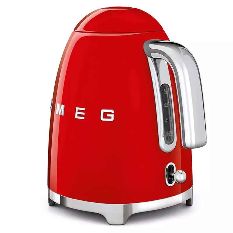 Chaleira elétrica Smeg 1,7 l 2400 W Vermelho