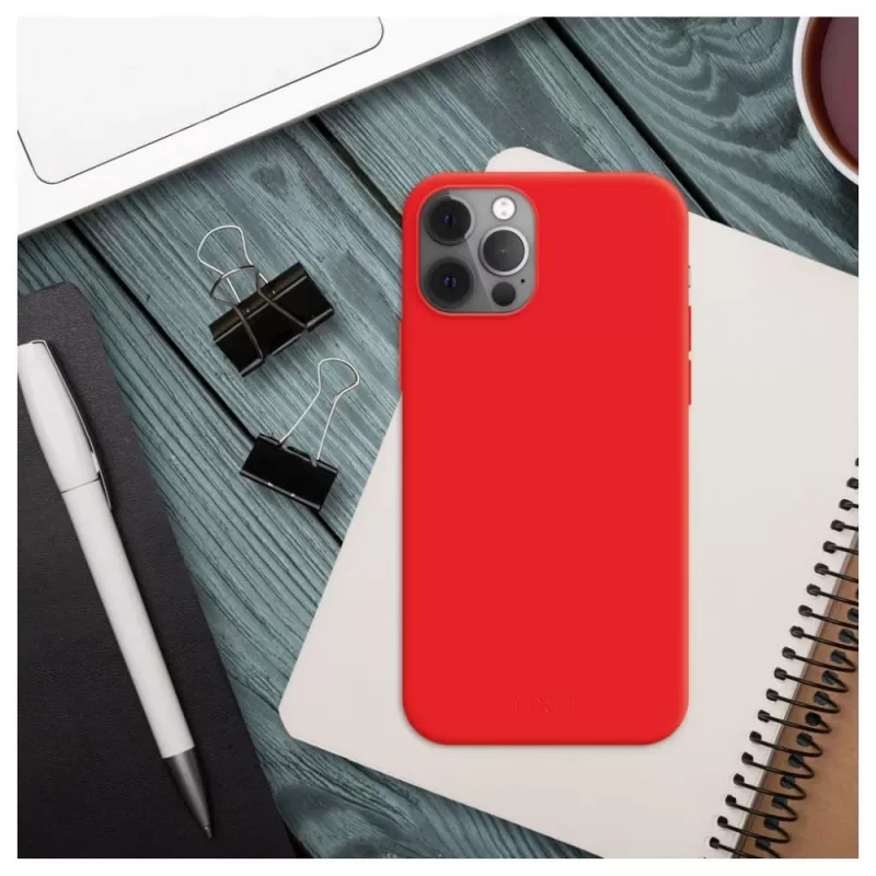Tampa traseira FIXED para Samsung Galaxy A56 5G — Borracha, vermelho