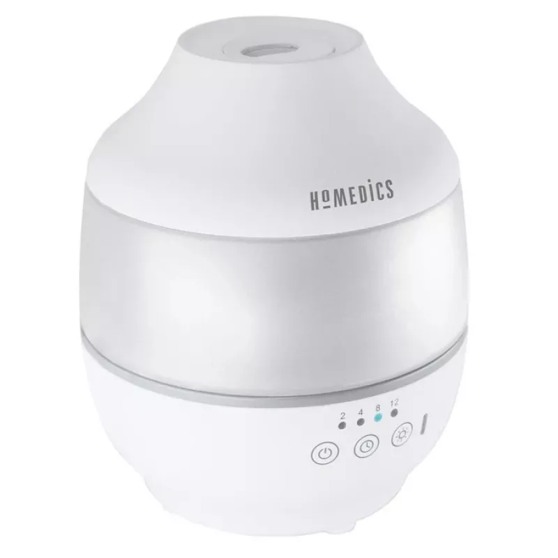 Humidificador ultrassónico HoMedics UHE-CM18-EU — névoa fria, emissão de névoa ajustável