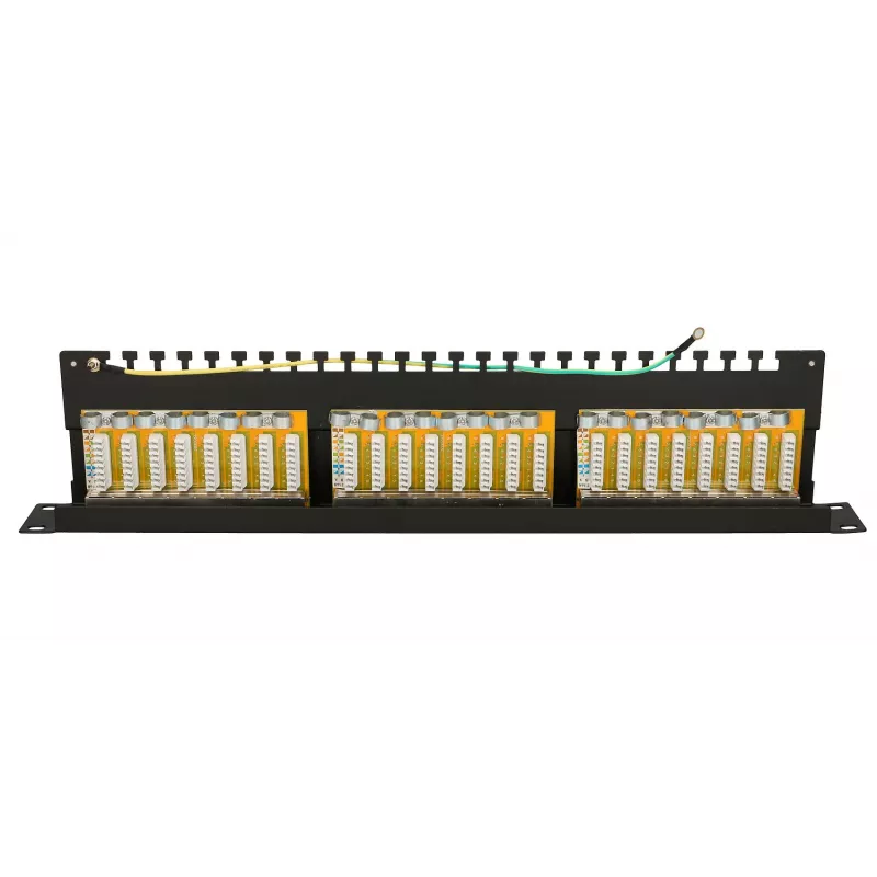 Patch panel Extralink CAT5E STP V2 24 portas