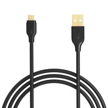 CB-MD1 preto cabo rápido Quick Charge Micro USB-USB | 1m | 5A | 480 Mbps