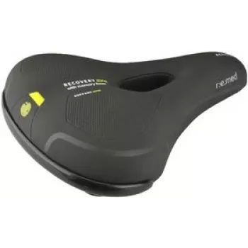 Sela de bicicleta FISCHER R.E.Med Memory Foam design ergonómico — espuma com memória, assento de bicicleta ergonómico