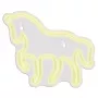 Letreiro de néon LED MANTA SNL103WH – motivo cavalo, branco