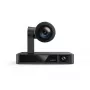 Webcam Yealink UVC86 Preto — 8 MP 4K Ultra HD, 30 fps, interface RJ-45, inclinação de 40° a -90°
