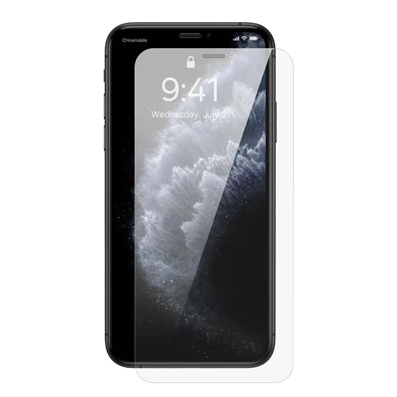 Proteção de ecrã em vidro temperado Baseus SGBL060302 para iPhone XS Max / 11 Pro Max 0,3 mm 2 unid.