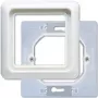 Moldura para interruptor de parede JUNG CD 681 WU WW branco termoplástico para molduras modulares