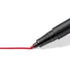 Marcador permanente Staedtler Lumocolor 317 WP4 preto, azul, verde, vermelho