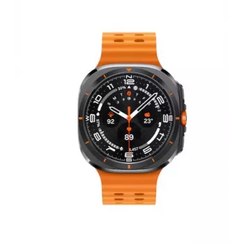Samsung Galaxy Watch Ultra 3,81 cm (1,5 polegadas) AMOLED 47 mm Digital 480 x 480 píxeis Ecrã tátil 4G Cinzento, Titânio Wi-Fi GPS (satélite)