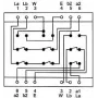 Wentronic goobay - caixa de parede - adequada para montagem na parede - TAE-NFF x 3 - bege (50265)