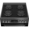 Placa de gás com forno elétrico para encastrar BEKO FBM62330GADSN 60 cm, cinzento, classe de eficiência energética A