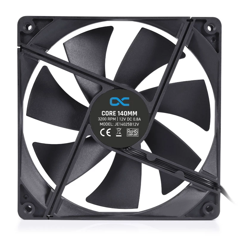 Módulo de ventoinha Alphacool 24847 preto plástico 140x140x25mm