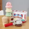 Melissa & Doug Scoop & Stack conjunto de gelados cozinha de brincar