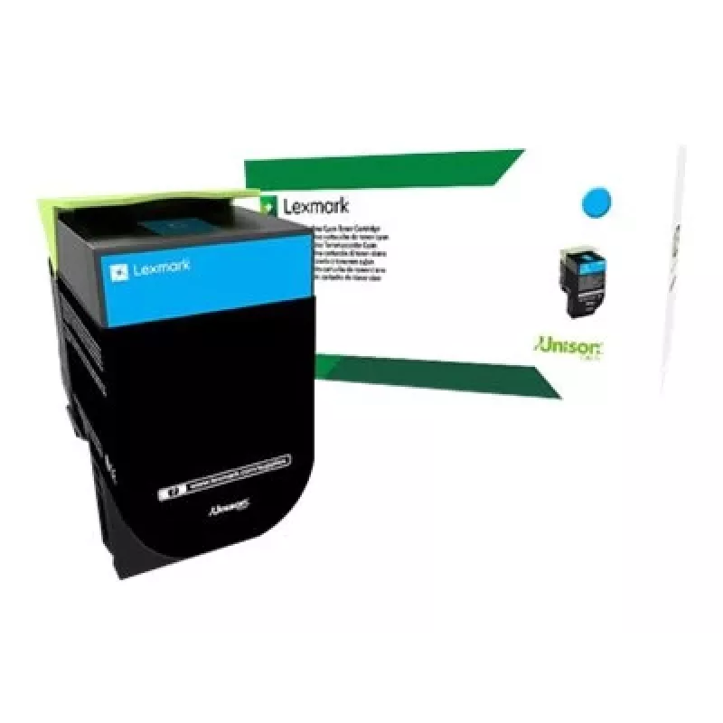 Toner Lexmark 802SC 2000 páginas Ciano