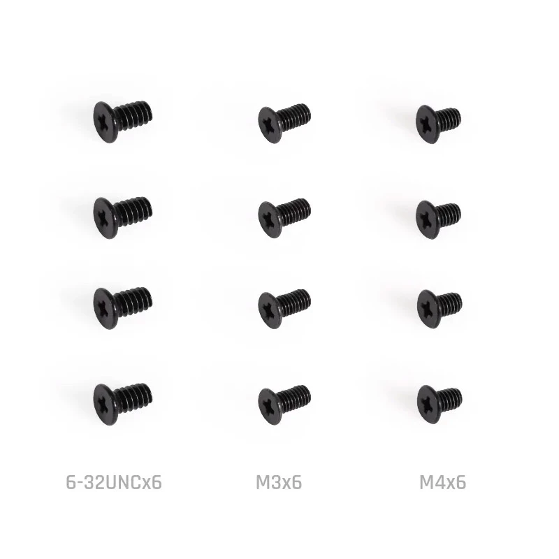 Conjunto de montagem Alphacool 15725 preto aço inoxidável 25 mm 10 g