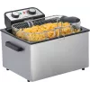 Fritadeira Steba DF 300 Double 5 L 3000 W preto aço inoxidável
