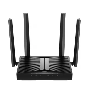 Router de mesa Cudy WR3600H Wi‑Fi 7 Dualband 2.4/5 GHz, 2882 Mbit/s, Gigabit Ethernet, 4 portas LAN, 12 V DC