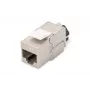 Módulo Keystone Digitus CAT 6A, blindado, com gestor de cabos inteligente