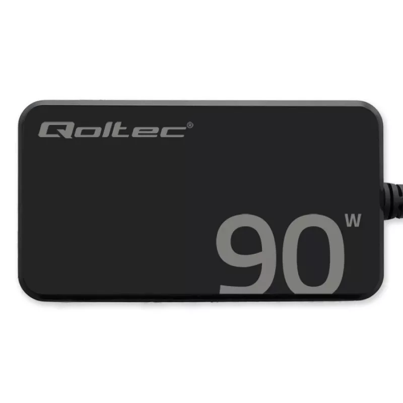 Carregador de parede Qoltec 90W GaN Super Fast SLIM | XP | 5-20V | 4,5A | USB-C 3.1 | Portátil | MacBook | Smartphone | + cabo