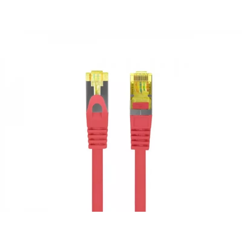 Cabo de rede Lanberg PATCHCORD KAT.6A S/FTP LSZH CU 0,5M vermelho