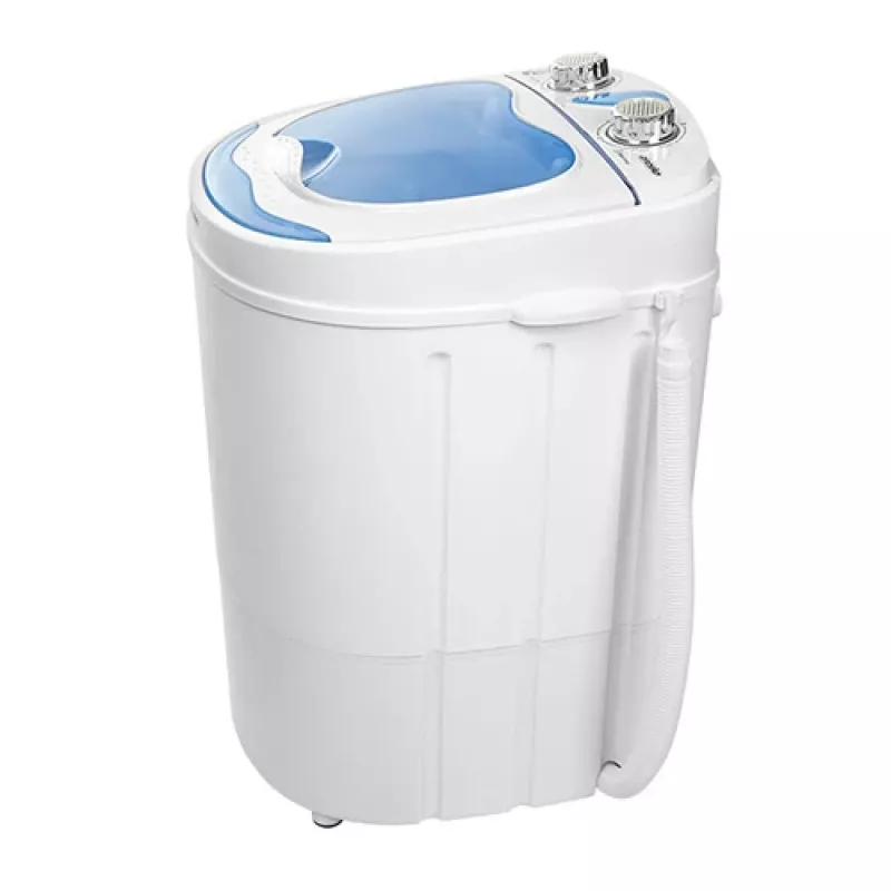 Máquina de lavar de carga superior Mesko MS 8053 — Capacidade de 3 kg, 360×370×530 mm, azul/branco