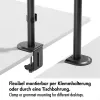 Suporte para monitor 17-32, máx. 9 kg, preto