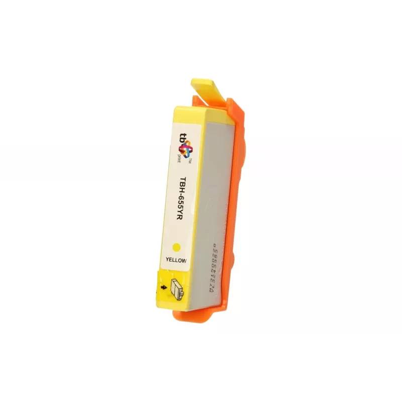 Tinteiro TB Compatível com HP 655, Amarelo, Ref.
