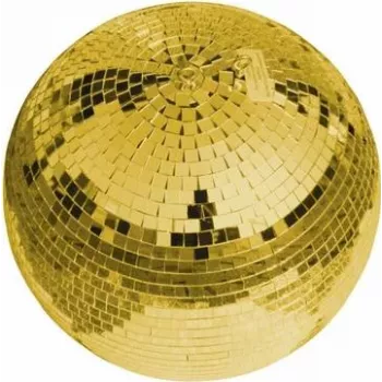 Bola de discoteca EUROLITE 30 cm bola de espelhos dourada (modelo 50120035)