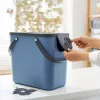 Rotho Albula contentor para separação de resíduos, 25 l, azul
