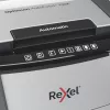 Rexel Optimum AutoFeed+ 100X trituradora de papel, corte em partículas P-4 4x28 mm, 100 folhas, cesto de 34 L