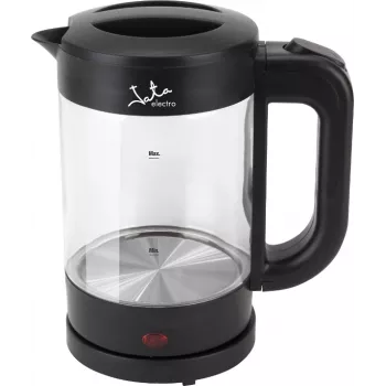 Chaleira elétrica JATA HA702 1,2 l 1500 W preto transparente