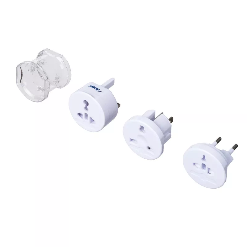 Adaptador de viagem universal Akyga AK-AD-61, mundial, 10 A, branco