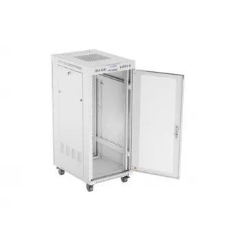 Armário rack Lanberg FF01-6827-23SL 27U rack de chão cinzento