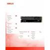 Unidade SSD Lexar NM620 1 TB NVMe M.2 2280, 3300/3000 MB/s